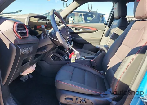 2025 Chevrolet Trailblazer Rs из США, поврежденный, VIN KL79MUSL5SB190621